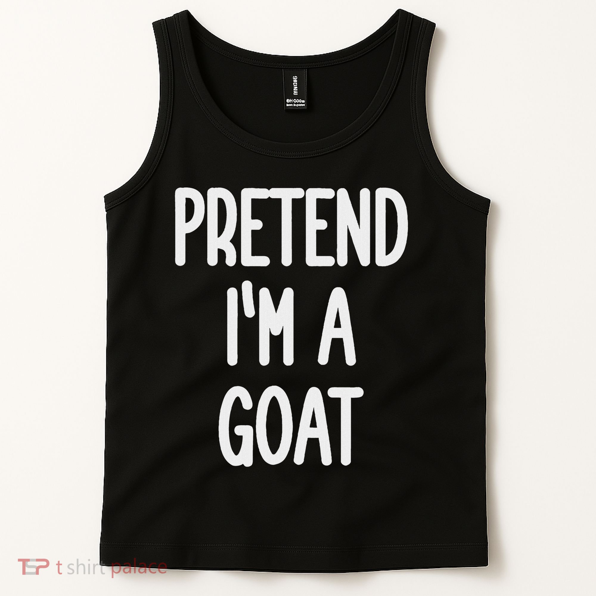 Pretend I'm A Goat Costume Tank Top