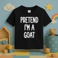 Pretend I'm A Goat Costume Toddler T-Shirt thumb 3