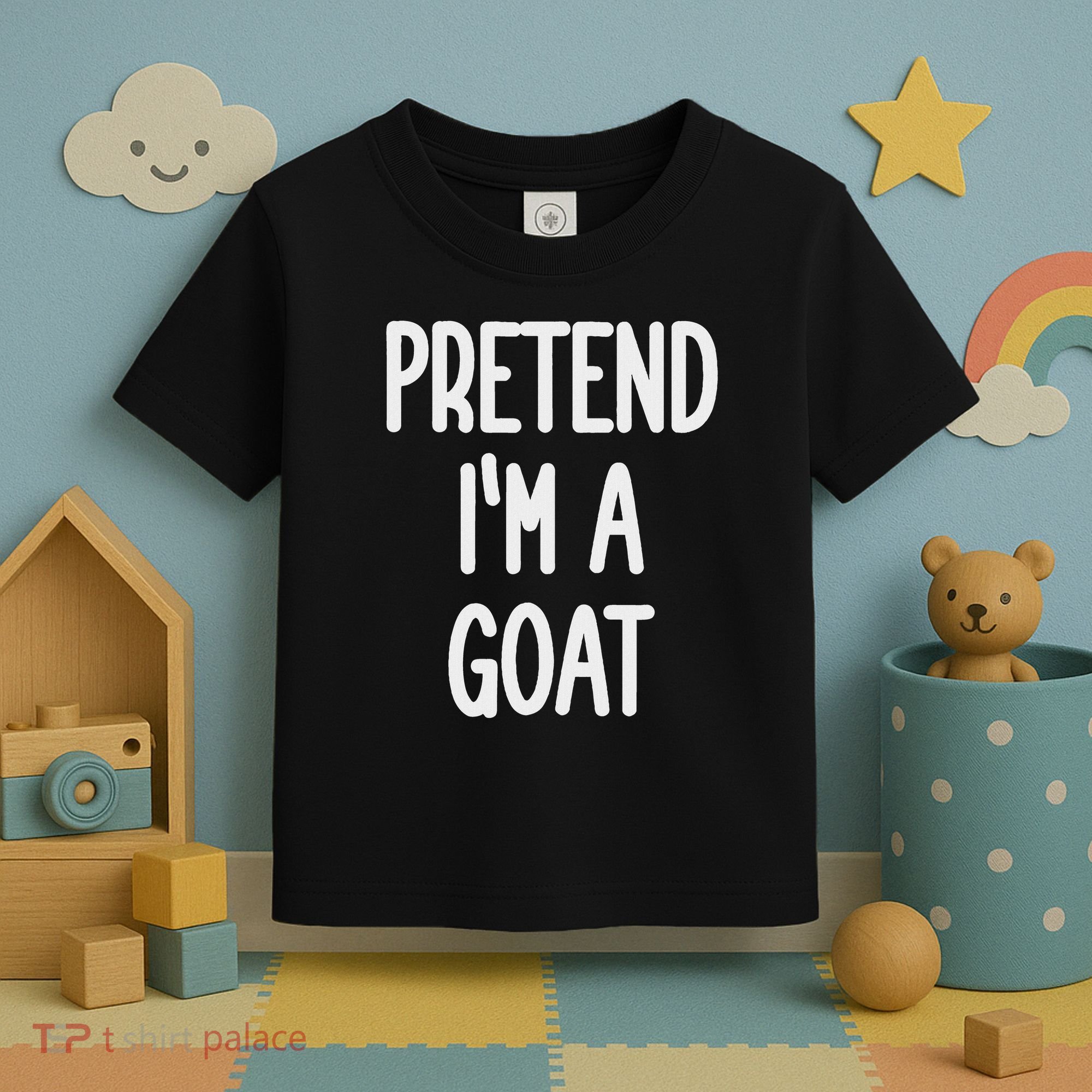 Pretend I'm A Goat Costume Toddler T-Shirt