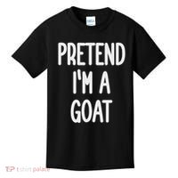 Pretend I'm A Goat Costume Kids T-Shirt thumb 0