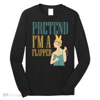 Pretend I'm A Flapper Bobbed Hair Subculture Halloween Long Sleeve Shirt thumb 0