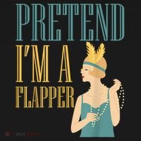 Pretend I'm A Flapper Bobbed Hair Subculture Halloween Bucket Hat thumb 4