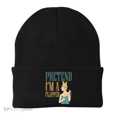 Pretend I'm A Flapper Bobbed Hair Subculture Halloween Beanie