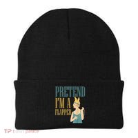 Pretend I'm A Flapper Bobbed Hair Subculture Halloween Beanie thumb 0