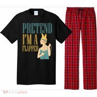 Pretend I'm A Flapper Bobbed Hair Subculture Halloween Pajama Set thumb 0