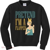 Pretend I'm A Flapper Bobbed Hair Subculture Halloween Kids Sweatshirt thumb 0