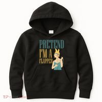 Pretend I'm A Flapper Bobbed Hair Subculture Halloween Kids Hoodie thumb 0