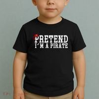 Pretend I'm A Pirate Funny Halloween Costume Toddler T-Shirt thumb 2