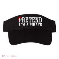 Pretend I'm A Pirate Funny Halloween Costume Visor thumb 0