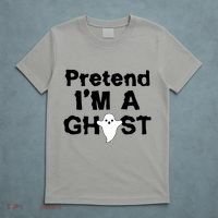Pretend I'm A Ghost Funny Halloween T-Shirt thumb 5