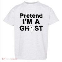 Pretend I'm A Ghost Funny Halloween Toddler T-Shirt thumb 0