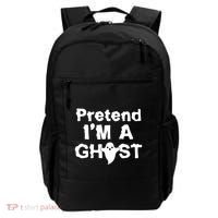 Pretend I'm A Ghost Funny Halloween Backpack thumb 0