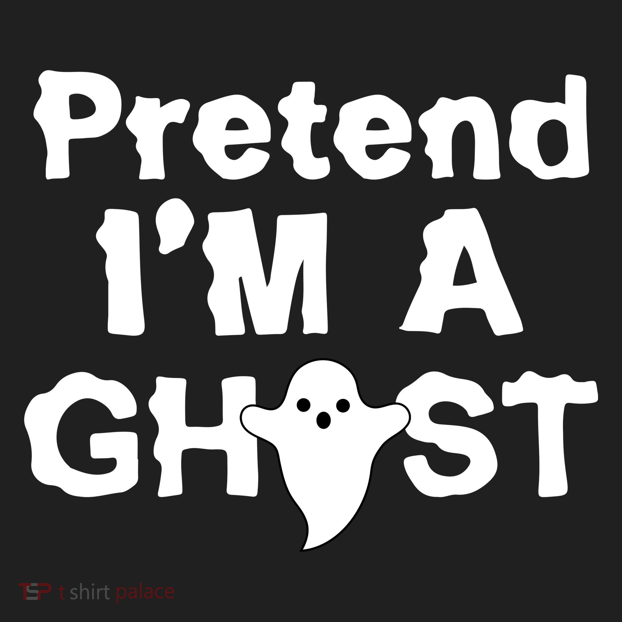 Pretend I'm A Ghost Funny Halloween Hat