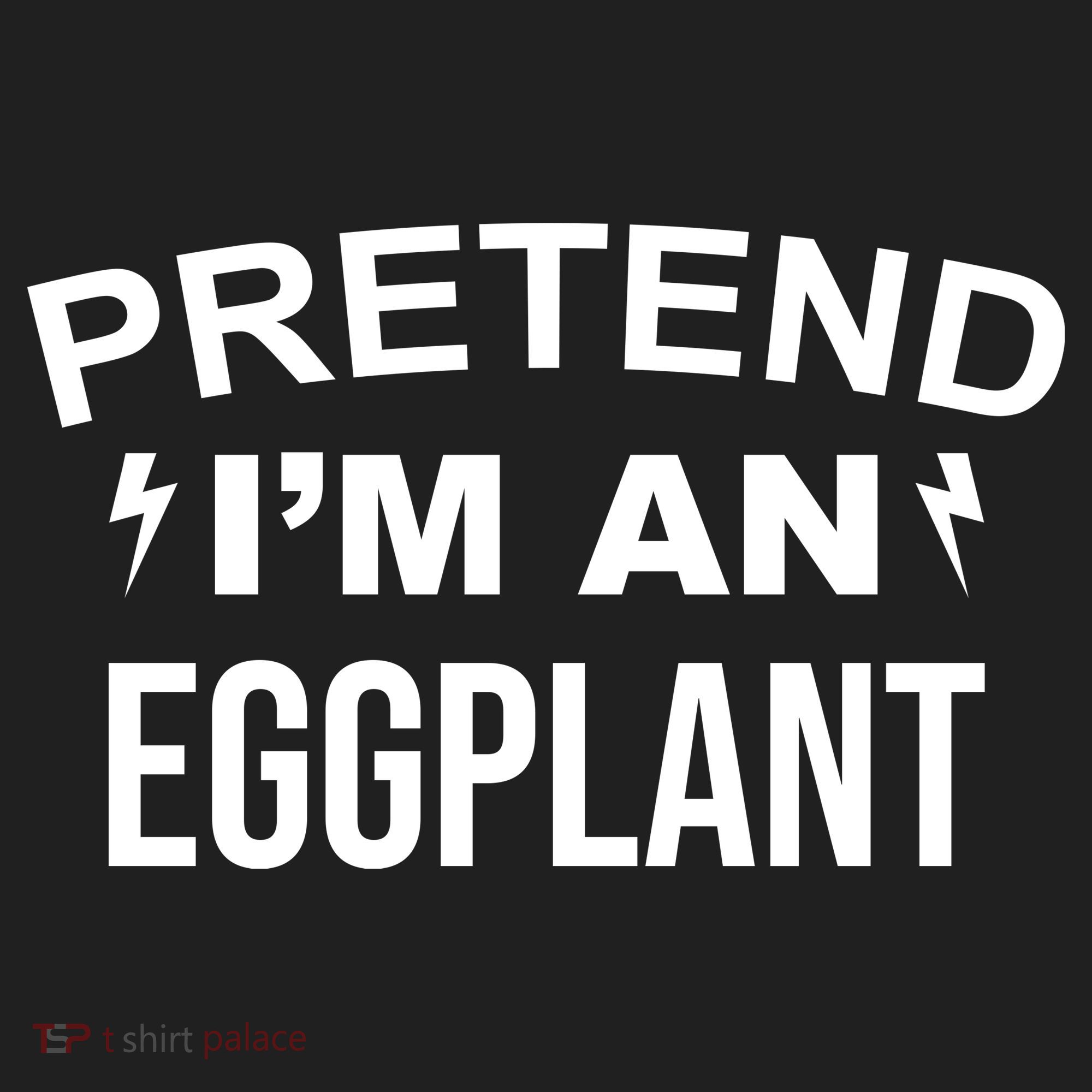 Pretend I'm An Eggplant Lazy Halloween Costume Beanie