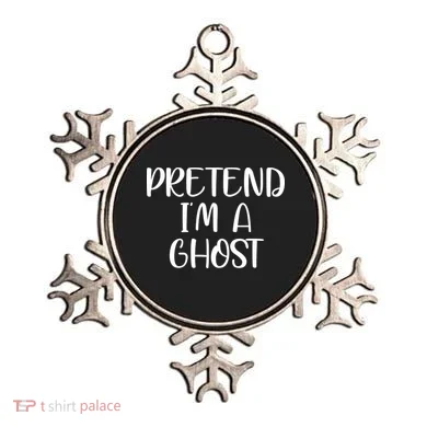 Pretend Im A Ghost Ornament