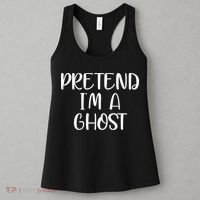 Pretend Im A Ghost Women's Tank Top thumb 3