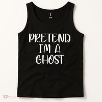 Pretend Im A Ghost Tank Top thumb 2