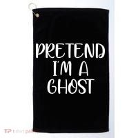 Pretend Im A Ghost Golf Towel thumb 0