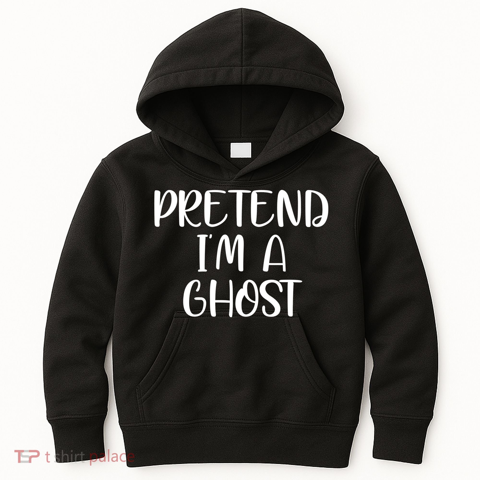 Pretend Im A Ghost Kids Hoodie