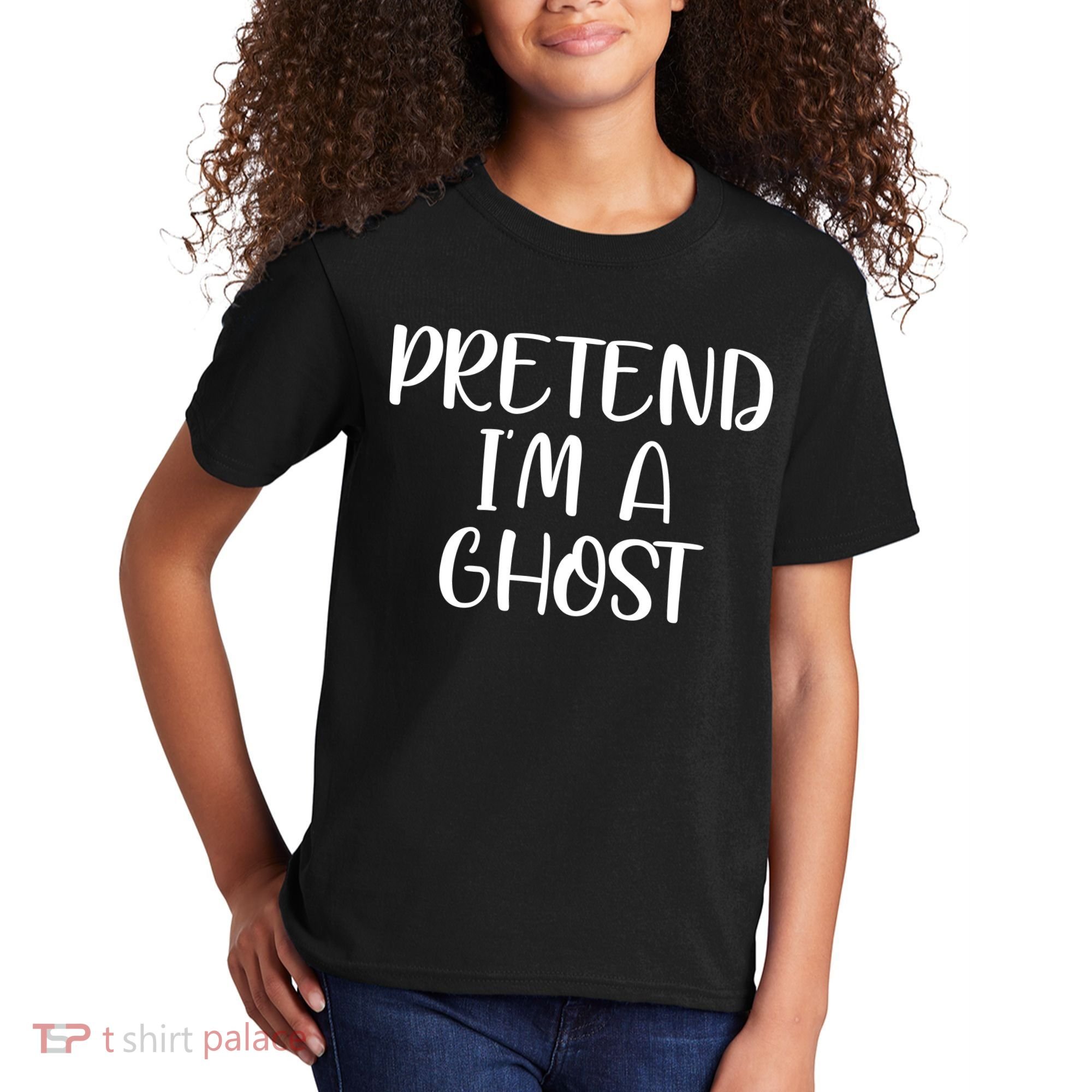 Pretend Im A Ghost Kids T-Shirt