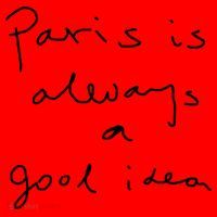 Paris Is Always A Good Idea Santa Hat thumb 1