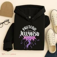 Pretend Im A Jellyfish Hoodie thumb 4