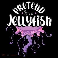 Pretend Im A Jellyfish Baby Bodysuit thumb 2