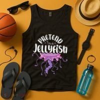 Pretend Im A Jellyfish Tank Top thumb 4