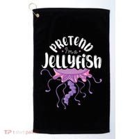 Pretend Im A Jellyfish Golf Towel thumb 0