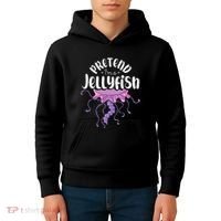 Pretend Im A Jellyfish Kids Hoodie thumb 4
