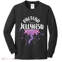 Pretend Im A Jellyfish Kids Long Sleeve Shirt thumb 0