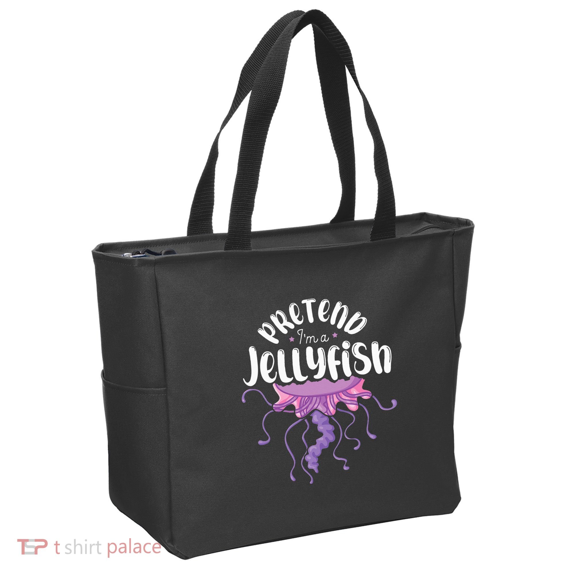 Pretend Im A Jellyfish Tote Bag
