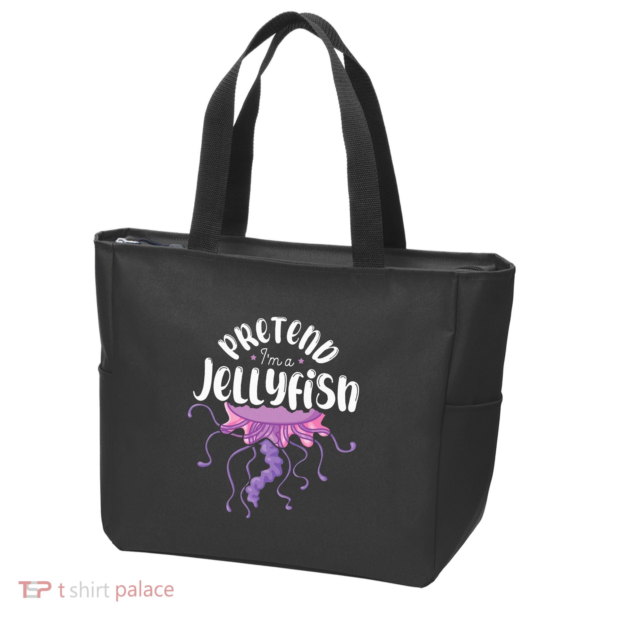 Pretend Im A Jellyfish Tote Bag