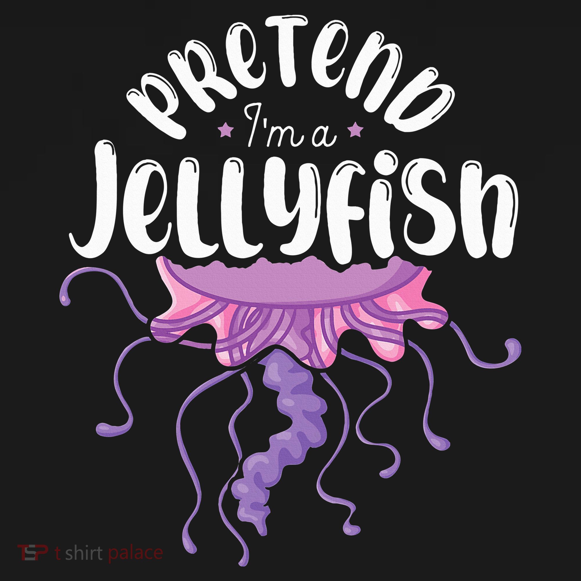 Pretend Im A Jellyfish Tote Bag