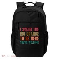 Pro Immigrant Antiracism Inspirational Positive Oneliners Meaningful Gift Backpack thumb 0