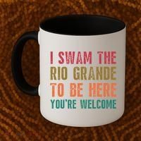 Pro Immigrant Antiracism Inspirational Positive Oneliners Meaningful Gift Coffee Mug thumb 2