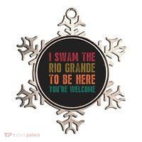 Pro Immigrant Antiracism Inspirational Positive Oneliners Meaningful Gift Ornament thumb 0
