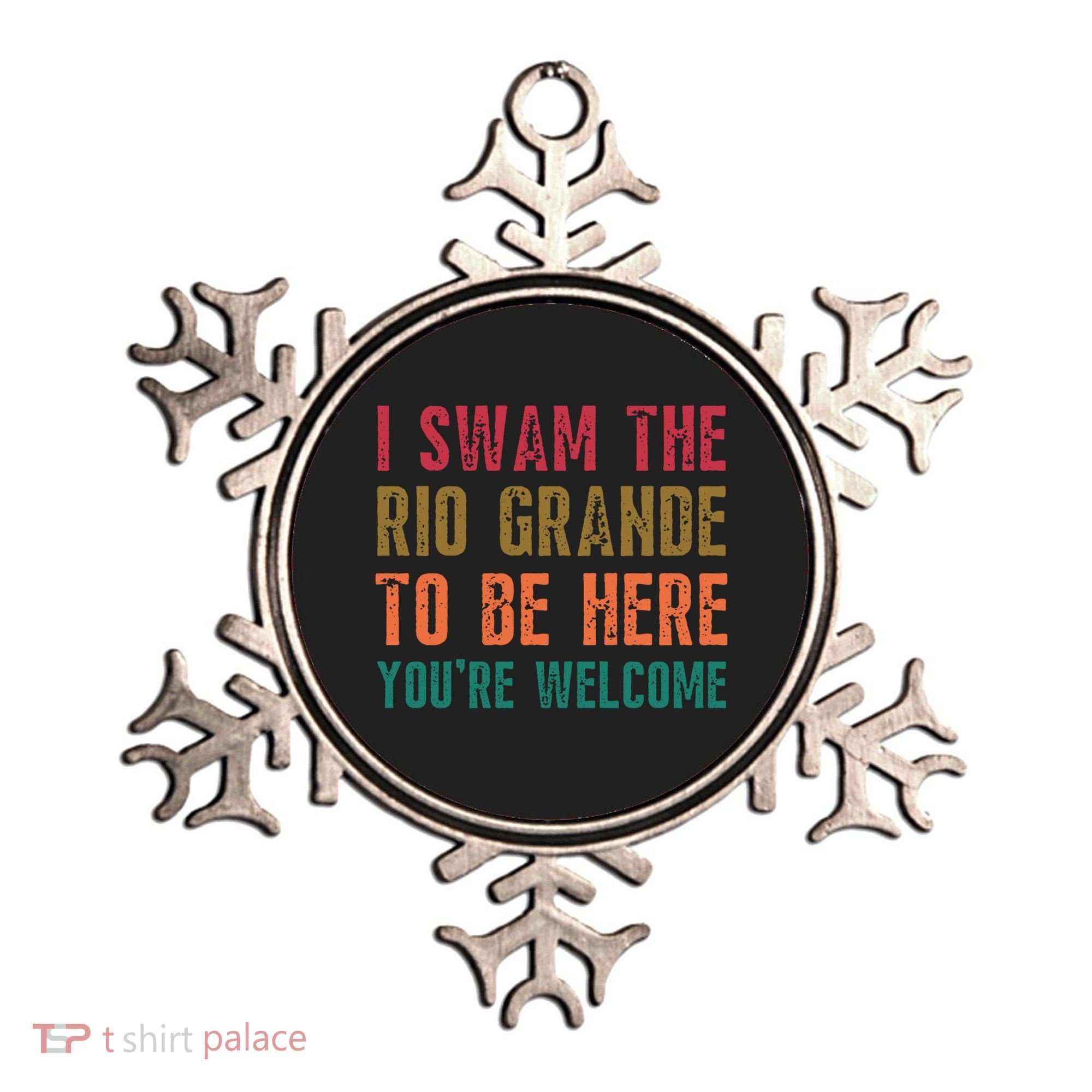 Pro Immigrant Antiracism Inspirational Positive Oneliners Meaningful Gift Ornament