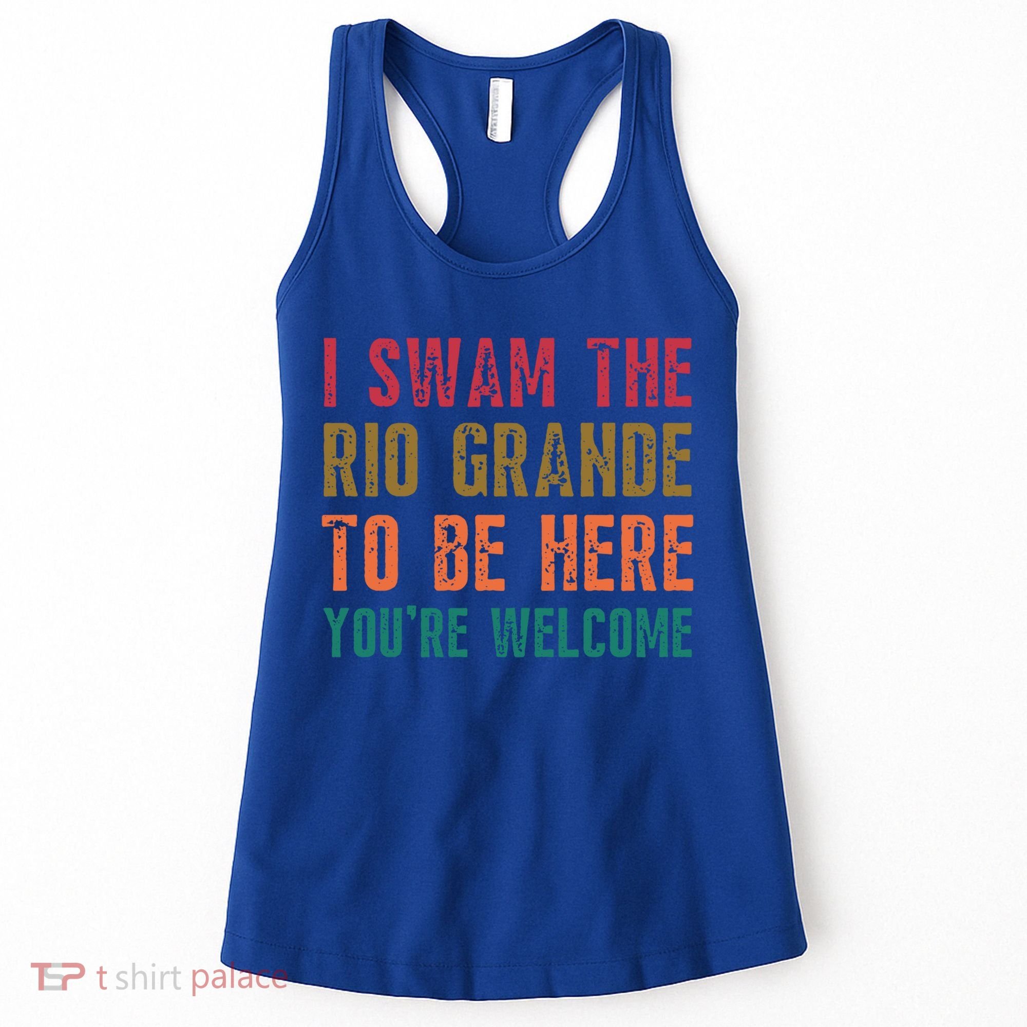 Pro Immigrant Antiracism Inspirational Positive Oneliners Meaningful Gift Women's Tank Top