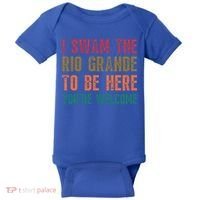 Pro Immigrant Antiracism Inspirational Positive Oneliners Meaningful Gift Baby Bodysuit thumb 0