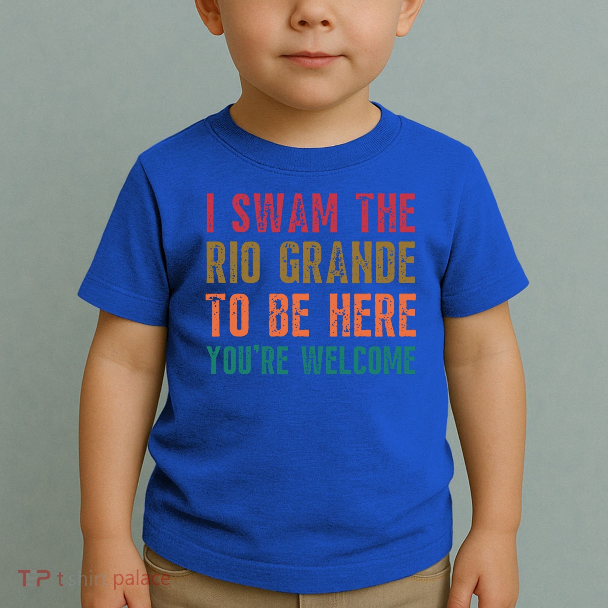 Pro Immigrant Antiracism Inspirational Positive Oneliners Meaningful Gift Toddler T-Shirt