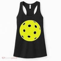 Pretend I'm A Pickleball Funny Easy Costume For Halloween Women's Tank Top thumb 0