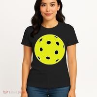 Pretend I'm A Pickleball Funny Easy Costume For Halloween Women's T-Shirt thumb 4