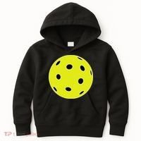 Pretend I'm A Pickleball Funny Easy Costume For Halloween Kids Hoodie thumb 0