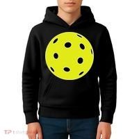 Pretend I'm A Pickleball Funny Easy Costume For Halloween Kids Hoodie thumb 4