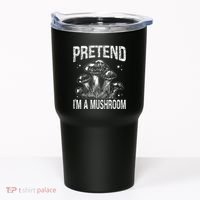 Pretend I'm A Mushroom Funny Lazy Halloween Costume Party Tumbler thumb 0