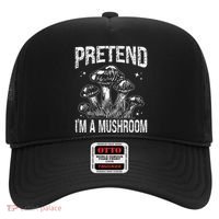 Pretend I'm A Mushroom Funny Lazy Halloween Costume Party Hat thumb 0