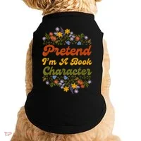 Pretend I'M A Book Character Doggie Tank thumb 0