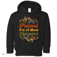Pretend I'M A Book Character Toddler Hoodie thumb 0