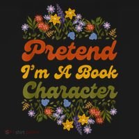 Pretend I'M A Book Character Toddler Hoodie thumb 2